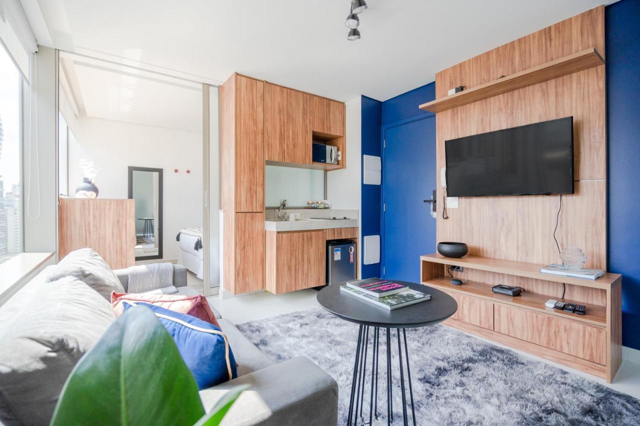 Апартаменти Ap Com Academia, Piscina E Sauna No Predio, Proximo A Faria Lima - Vila Olimpia Сан-Паулу Екстер'єр фото